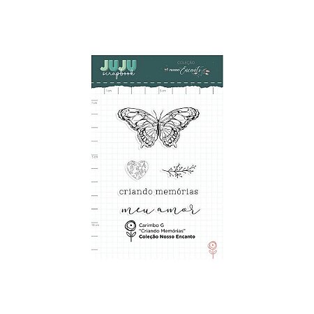 Colecao Nosso Encanto - Carimbo G Criando Memórias - Juju Scrapbook