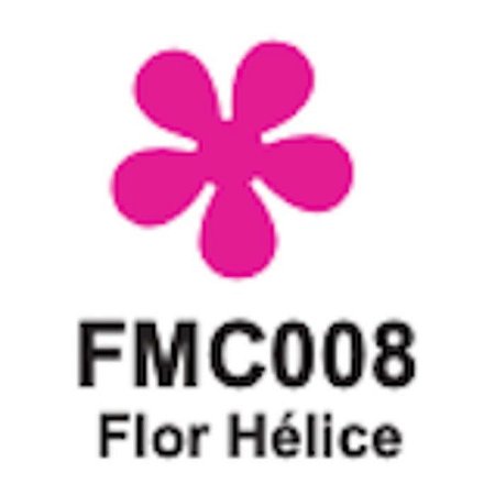 Furador Mini 3/8" - Flor Hélice - Chaveiro - A&M