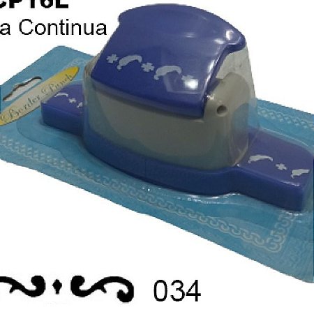 Furador de Borda de Papel Arabesco - CP16L - Apex