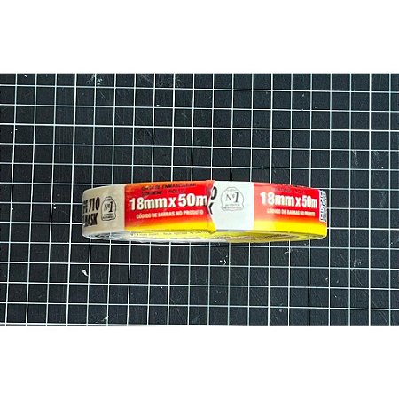 Fita Crepe 710 - 18mm x 50m - Adelbrás