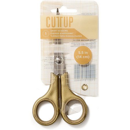 Cutup Scissors 5" - Extra-Fine Tip - Gold (tesoura precisão)