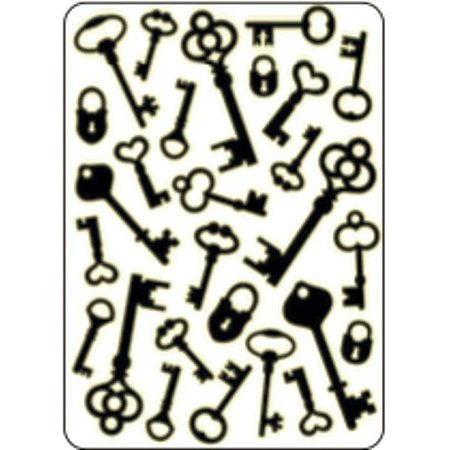 Placa de Emboss Chaves - 5x7 - 127X177mm - A&M