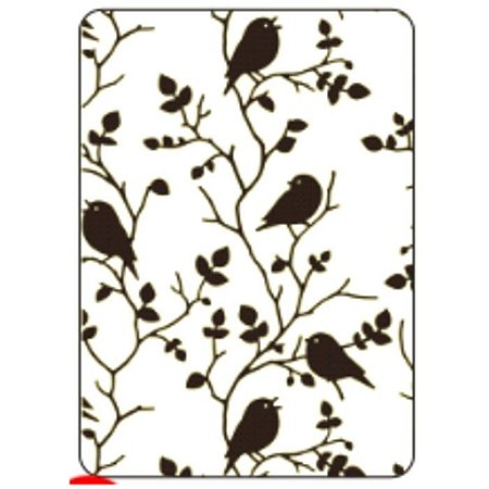 Placa de Emboss Galhos e Pássaros - A6 106X150mm - A&M