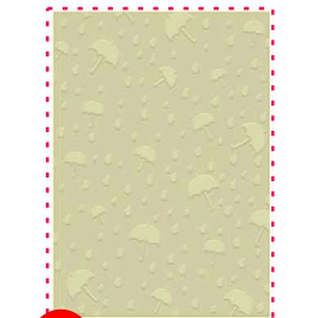 Placa de Emboss Guarda-Chuvas - A6 106X150mm - A&M