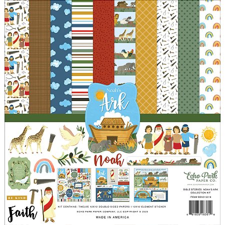 Bible Stories: Noah`s Ark - Kit Collection (Arca de Noé) -  Echo Park