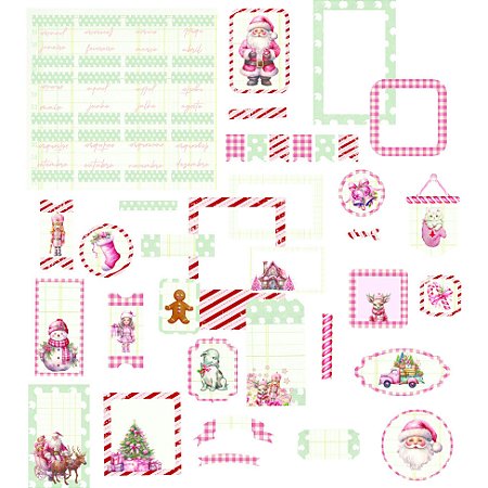 Coleção Crônicas de Natal - Die Cuts - Dany Peres