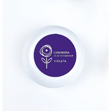 Carimbeira Violeta - JuJu Scrapbook