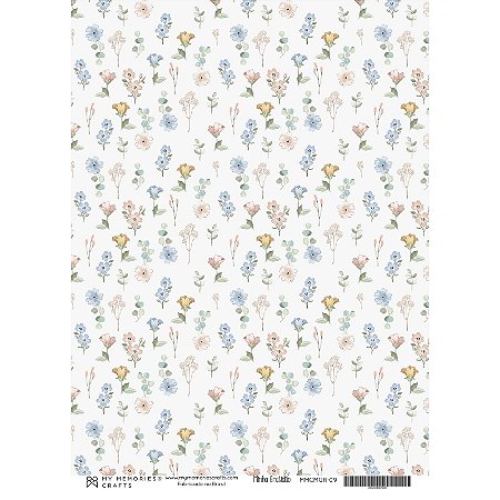 Colecao Minha Gratidao - Papel Vegetal A4 - My Memories Crafts - MMCMGR-09