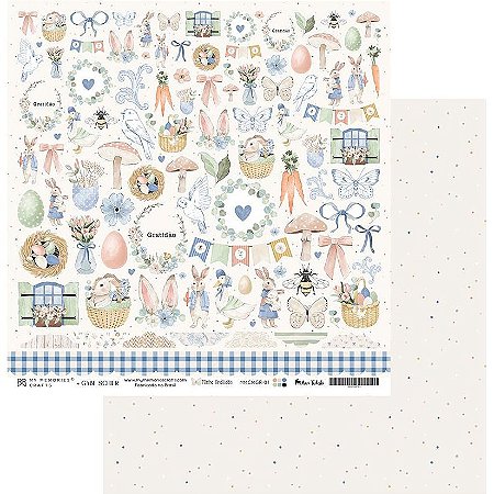 Colecao Minha Gratidao - Folha 01 - My memories Crafts - MMCMGR-01
