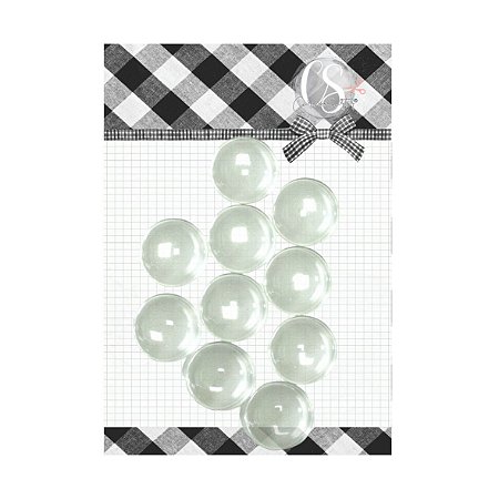 Gotas de Cristal - drops "G" 20mm (10 uni) - Carina Sartor