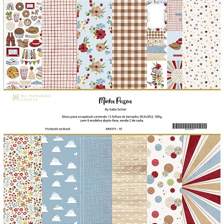Coleção Minha Pessoa - Bloco 30,5x30,5 - My Memories Crafts