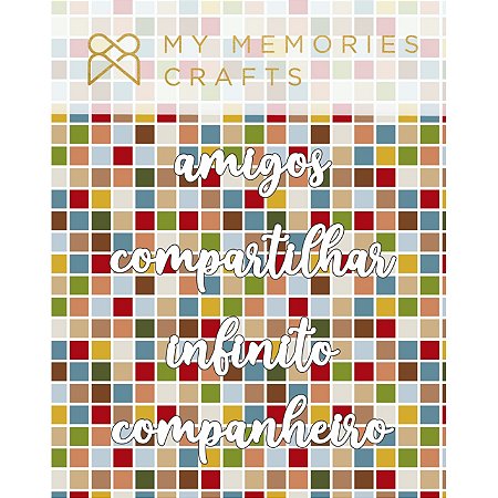 Coleção Minha Pessoa - Titulos em Acrilico - My Memories Crafts