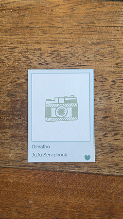 Carimbeira Orvalho - Juju Scrapbook