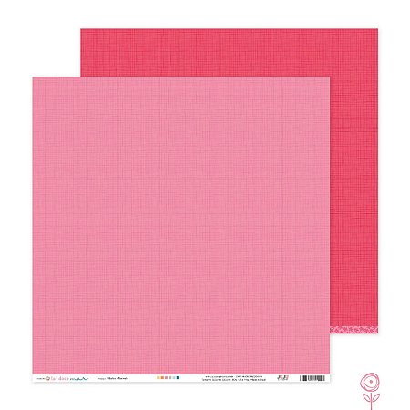Coleção Lar Doce Mar - Papel Basico Sorvete - Juju Scrapbook