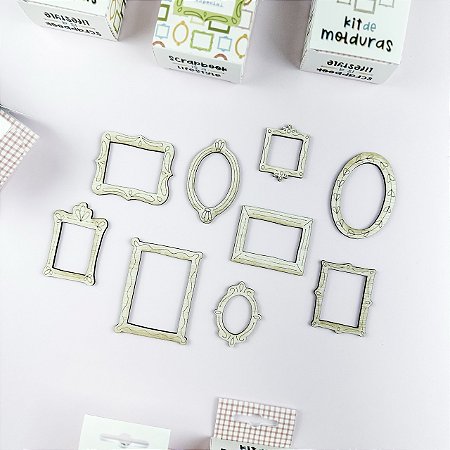 Coleção SCRAPBOOK IS A LIFESTYLE - Moldurinhas  - Lemon Scrapbook
