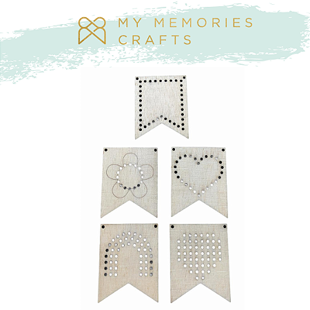 Coleção My Memories II - Banderola para Bordar - My Memories Crafts