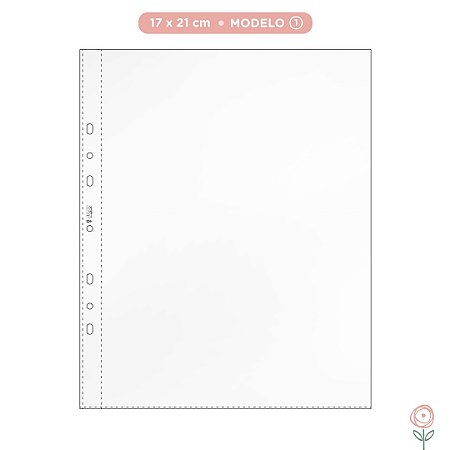 Plásticos para Album 17x21cm - Modelo 1 - JuJu Scrapbook