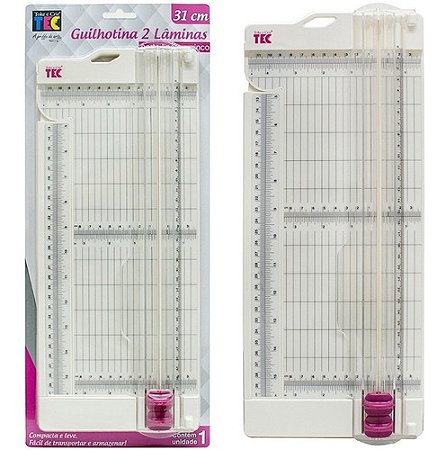 Guilhotina 2 Lâminas 31cm - Corte e Vinco - TEC