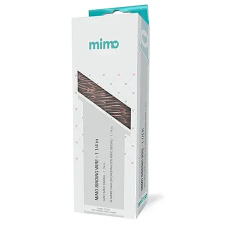 Wire-o Binding - Ouro Rose -1 1/4 in - Mimo