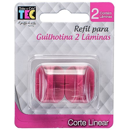 Refis para Guilhotina 2 Laminas - CORTE e VINCO - Pocket (TEC)