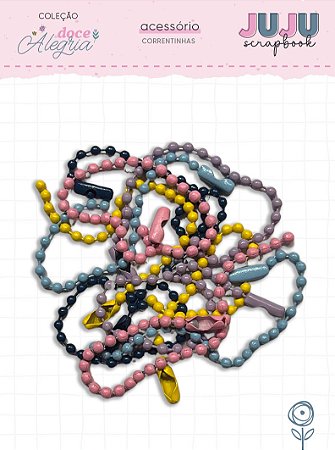 Coleção Doce Alegria - Correntinhas - Juju Scrapbook