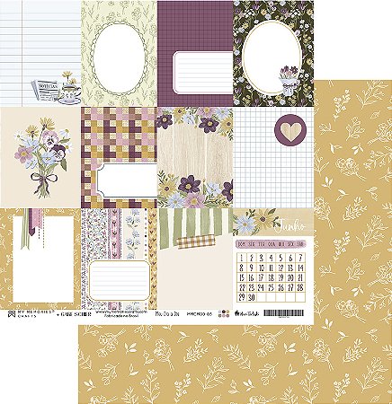 Coleção Meu Dia a Dia - Folha 03 - My Memories Crafts - MDD-03