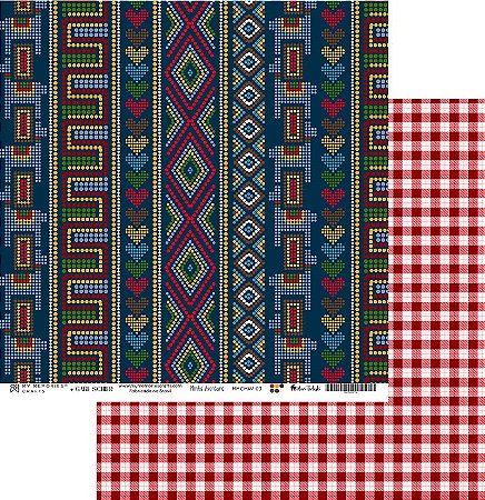 Coleção Minha Aventura - Folha 04 - 30,5x30,5 - MMCMAV-04 - My Memories Crafts