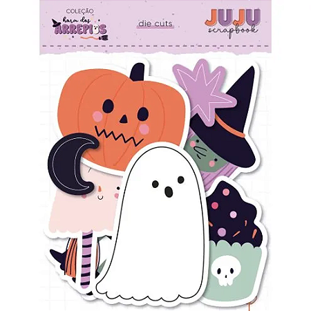 Colecao Hora dos Arrepios - Die Cuts Caldeirao - Juju Scrapbook