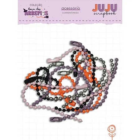 Coleção Hora dos Arrepios - Correntinhas - Juju Scrapbook