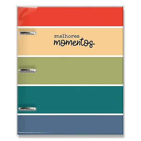 Album Scrap Minuto Cores Basicas - JuJu Scrapbook