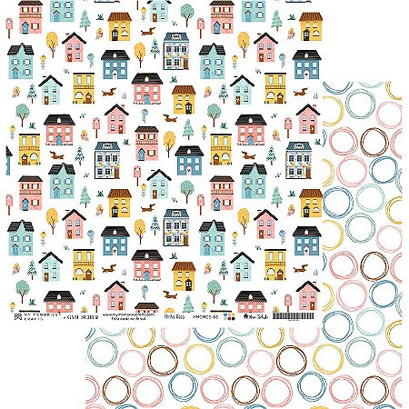 Coleção MINHA CASA - Folha 01 - MCS-01 - My Memories