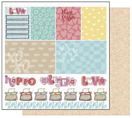 Coleção POR AMOR - Folha Escreva uma Cartinha - Goodies