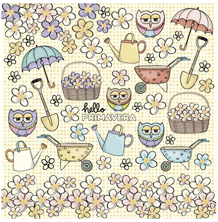 Coleção HELLO QUATRO ESTAÇÕES - Folha Primavera - Goodies