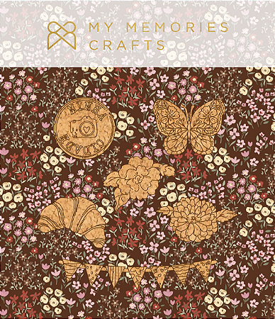 Coleção Minha Cidade - Elementos em Cortica - MCID-14 - My Memories Crafts