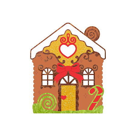 Colecao MAGIA - Casinha Natal - 1 peca - MAG22 - Carina Sartor