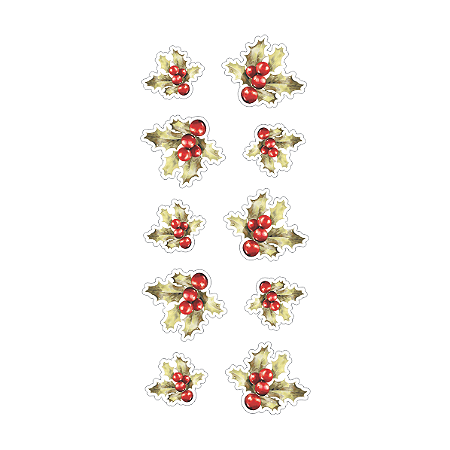 Coleção MAGIA - Acrilico Azevinhos - pecas - MAG20 - Carina Sartor