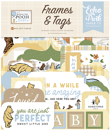 Coleção Winnie The Pooh Baby - Frames & Tags - EchoPark