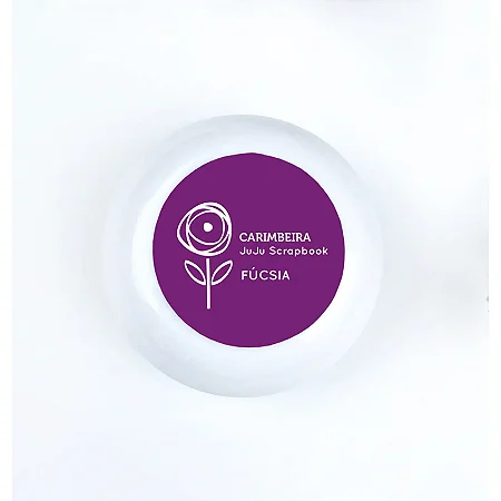 Carimbeira Fucsia - JuJu Scrapbook