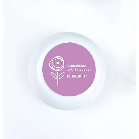 Carimbeira Purpurina - JuJu Scrapbook