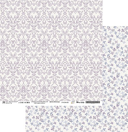 Coleção Minha Herança - Folha 05 - 30,5 x 30,5cm - MHR-05 - My Memories Crafts