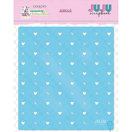 Coleção Um Mundo de Maravilhas - Stencil To na Disney - Juju Scrapbook
