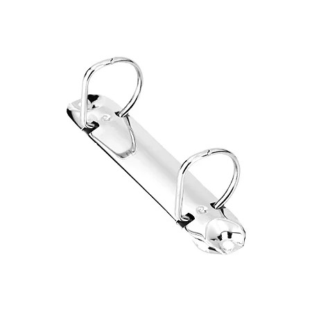Garra c/ 2 Argolas D 30mm (BASE 123 x 26mm) - Prata