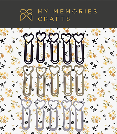 Coleção Minha Preciosidade - Kit de Clipes - My Memories Crafts - MPR-10
