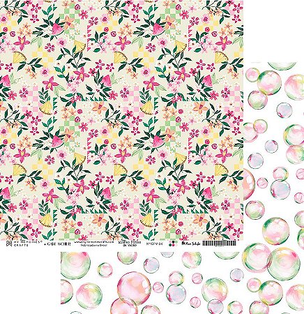 Coleção Minhas Férias de Verão - Folha 04 - 30,5x30,5 - MFV-04 - My Memories Crafts
