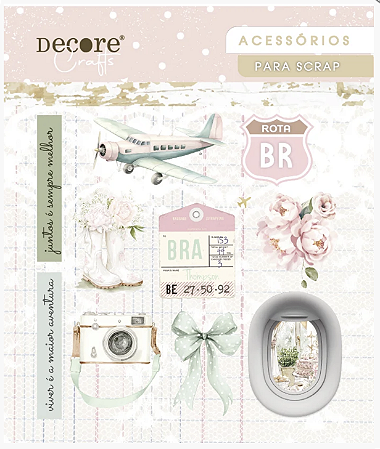 Coleção Doce Maria - Adesivo DTF TRAVEL - Decore Crafts