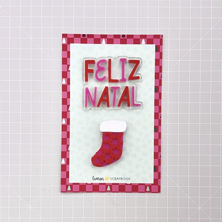 Coleção MEU NATAL FAVORITO - Boneco de Neve + 25 - Lemon Scrapbook