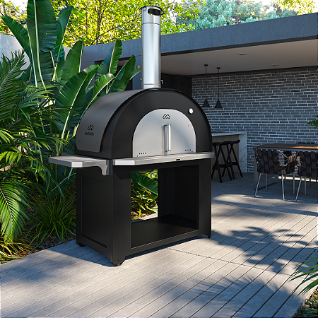 Forno De Pizza A Lenha Garden Empire M910EX - Grande Grafite