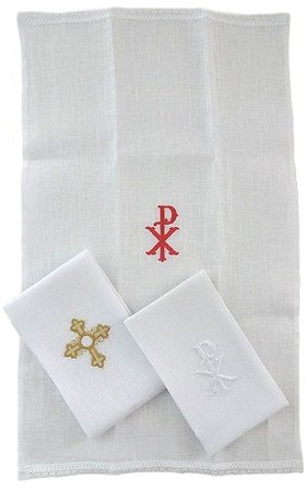 Sanguíneo liturgico em cambraia de linho para altar igreja católica c - Paula Marin Bordados Sanguíneo liturgico em cambraia de linho para altar igreja católica c - Paula Marin Bordados