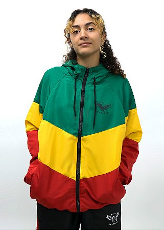 Jaqueta Corta Vento Reggae | Real Grapixo