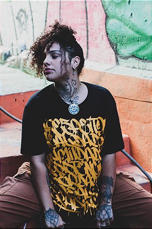 Camiseta Real Grapixo x Fhero - Preta